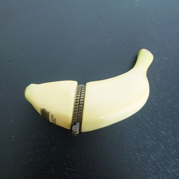 *Last Chance* Chiquita Banana Porcelain Hinged Box PHB Midwest Of Cannon Falls - Picture 6 of 13